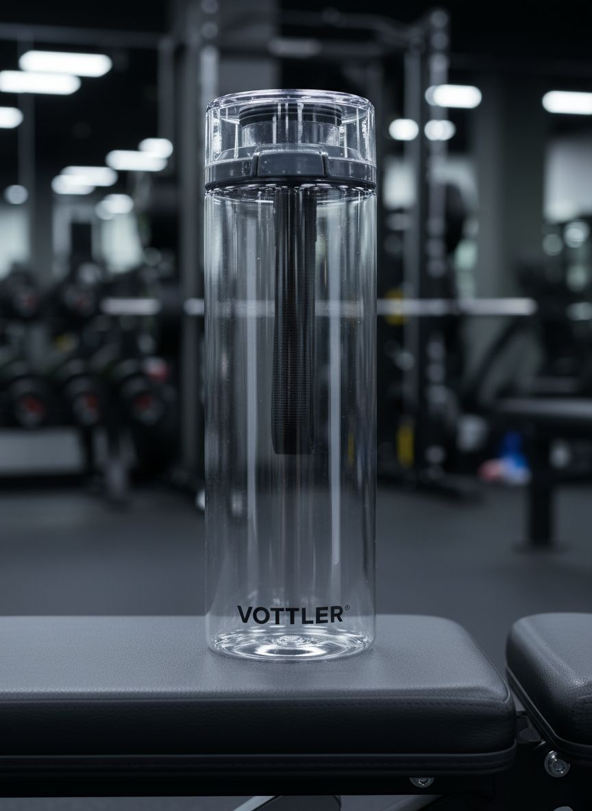 Бутылка для воды VOTTLER 600 мл, прозрачный